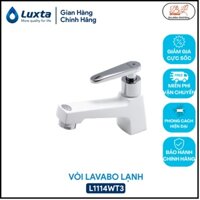 Vòi Chậu Rửa Mặt I Vòi Lavabo Lạnh Luxta L1114WT3 - Bảo Hành 3 năm - Hàng Chính Hãng & Đổi Trả 1 - 1