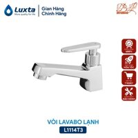 Vòi Chậu Rửa Mặt I Vòi Lavabo Lạnh Luxta L1114T3 - Bảo Hành 3 năm - Hàng Chính Hãng