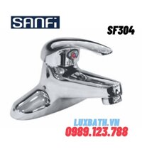 Vòi Chậu Rửa Mặt Nóng Lạnh 3 Lỗ SanFi SF304