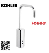 Vòi chậu rửa nóng lạnh Gooseneck Kohler K-13474T-CP