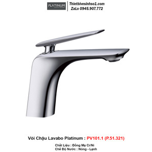 Vòi chậu Viglacera Platinum P.51.321