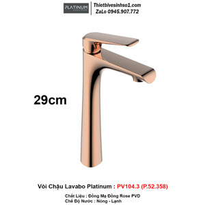 Vòi chậu Viglacera Platinum P.52.358