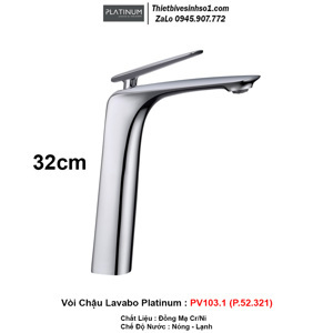Vòi chậu Viglacera Platinum P.52.321