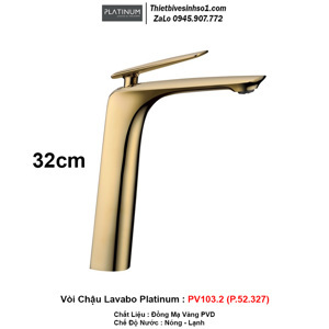 Vòi chậu Viglacera Platinum P.52.327