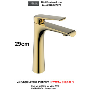Vòi chậu Viglacera Platinum P.52.357