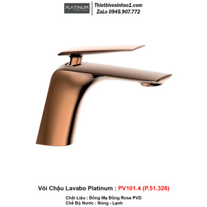 Vòi chậu Viglacera Platinum P.51.328