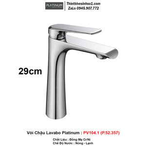Vòi chậu Viglacera Platinum P.52.357