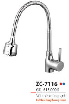 Vòi chén nóng lạnh Zico ZC-7116