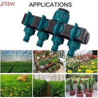 Vòi chia nước ZSDN Vòi tưới vòi tưới 1 / 2 "-3 / 4" -1 "Bộ chuyển đổi vòi