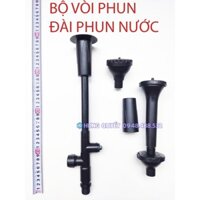 Vòi đài phun nước phi 14mm phi 21mm hình nấm ô hình sen tạo cảnh 2 tầng trang trí đèn Led đài phun nước mini có ánh sáng
