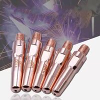 Vòi dẫn điện hàn Jinbai đồng crom zirconium 0,8 1.0 1.2 vòi cấp dây đồng hai vòi dẫn hàn khí máy hàn mig jasic Phụ kiện máy hàn