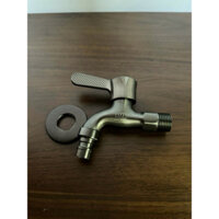 Vòi đơn,vòi xả nhanh inox 304 sơn tĩnh điện màu xám cao cấp hàng nhật bãi 98%(made in japan)