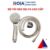 Vòi Hoa Sen Tắm Nóng Lạnh Dây Bát Sen Nhà Tắm Chính Hãng Selta Cao Cấp ROJA