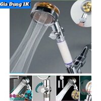 Vòi hoa sen tăng áp kết hợp cánh quạt phía sau tiết kiệm nước