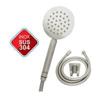 Vòi hoa sen tăng áp nước siêu mạnh chất liệu inox mờ xước không gỉ cao cấp