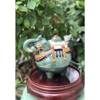 Voi kẹo gốm sứ biên hòa trang trí