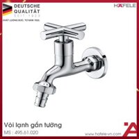 Vòi Lạnh Gắn Tường Có Đầu Răng Hafele 495.61.020