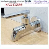 Vòi lạnh gắn tường, vòi đơn Luxta, vòi xả nước KAG-LX562-LX563-LX564-LX565_LX566