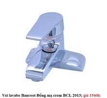 Vòi rửa lavabo Bancoot BCL-2013