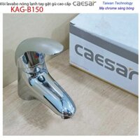 Vòi lavabo Caesar KAG-B150C chiết khấu giá tốt chất lượng tốt, vòi chậu gật gù nóng lạnh Caesar