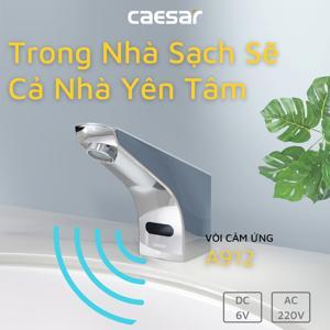 Vòi lavabo cảm ứng Caesar A912