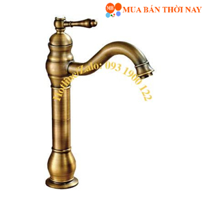 Vòi Lavabo Cổ Điển 30cm EV-3011