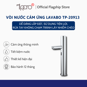 Vòi lavabo đặt bàn cảm ứng Toppro TP-20913
