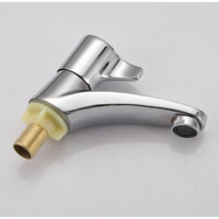 Vòi lavabo dấu hỏi, vòi rửa tay inox bóng