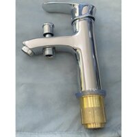 Vòi Lavabo DUVAS, vòi rửa mặt liền Sen 1 chân Đồng thau cao cấp