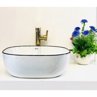 Vòi lavabo Kramer KF206J  kèm lavabo KL117B