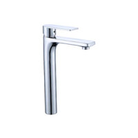 Vòi Lavabo KRONEN cao màu crom model KR3002HC