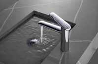 Vòi Lavabo KRONEN thấp màu crom model KR3558C