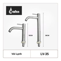 VÒI LAVABO LẠNH CAO THẤP LV35-33