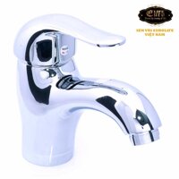 Vòi lavabo lạnh Eurolife EL-117 (Trắng bạc) LazadaMall