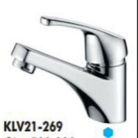 VÒI LAVABO LẠNH KELI SÁNG BÓNG VỚI THỜI GIAN - CHẤT LIỆU ĐỒNG MẠ CROM