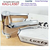 Vòi lavabo lạnh Luxta, Vòi chậu rửa cao cấp siêu bền KAG-LX567-LX568-LX569-LX570