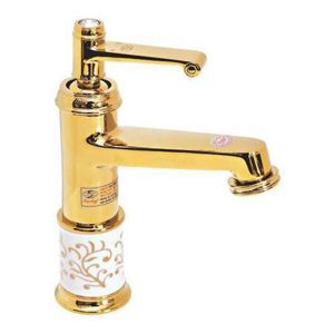 Vòi lavabo mạ vàng Everest MV17