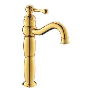 Vòi lavabo mạ vàng Everest MV26