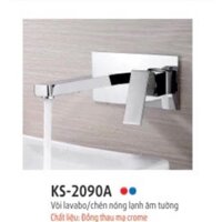 Vòi lavabo nóng lạnh âm tường KS-2090A