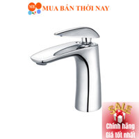Vòi lavabo nóng lạnh Caesar B810CU, vòi chậu rửa tay 2 đường nước, kèm bộ xả nhấn, Cam kết chính hãng