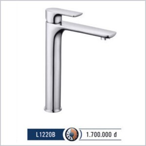 Vòi lavabo nóng lạnh cổ cao Luxta L1220B
