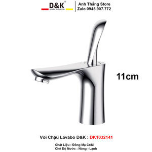 Vòi lavabo nóng lạnh D&K DK1032141