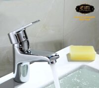 Vòi Lavabo nóng lạnh Đồng mạ Chrome Eurolife EL-AZA02 (Trắng bạc) LazadaMall