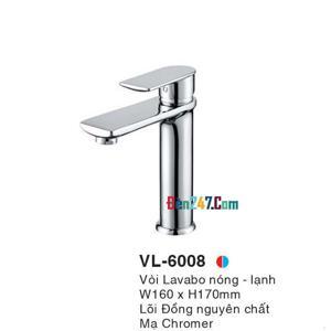 Vòi lavabo nóng lạnh Euroto VL-6008