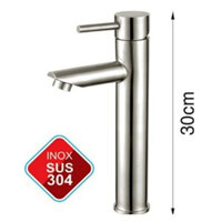 Vòi Lavabo nóng lạnh  inox 304 Sandra SD-216SB