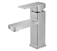 Vòi Lavabo nóng lạnh inox Olaytoto KB-215S (2T)