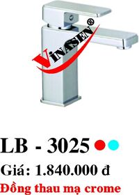 Vòi Lavabo Nóng Lạnh LB-3025