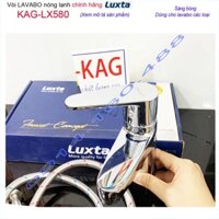 Vòi lavabo nóng lạnh Luxta KAG-LX580 gật gù, vòi chậu rửa nước mạnh thiết kế tuyệt đẹp sang trọng sử dụng siêu bền