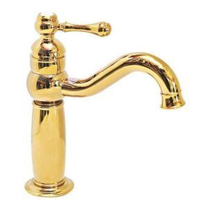 Vòi lavabo nóng lạnh mạ vàng Everest MV25
