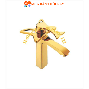 Vòi lavabo nóng lạnh mạ vàng Everest MV20
